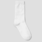 8 seconds Solid Socks — White