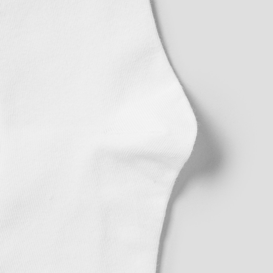 8 seconds Solid Socks — White