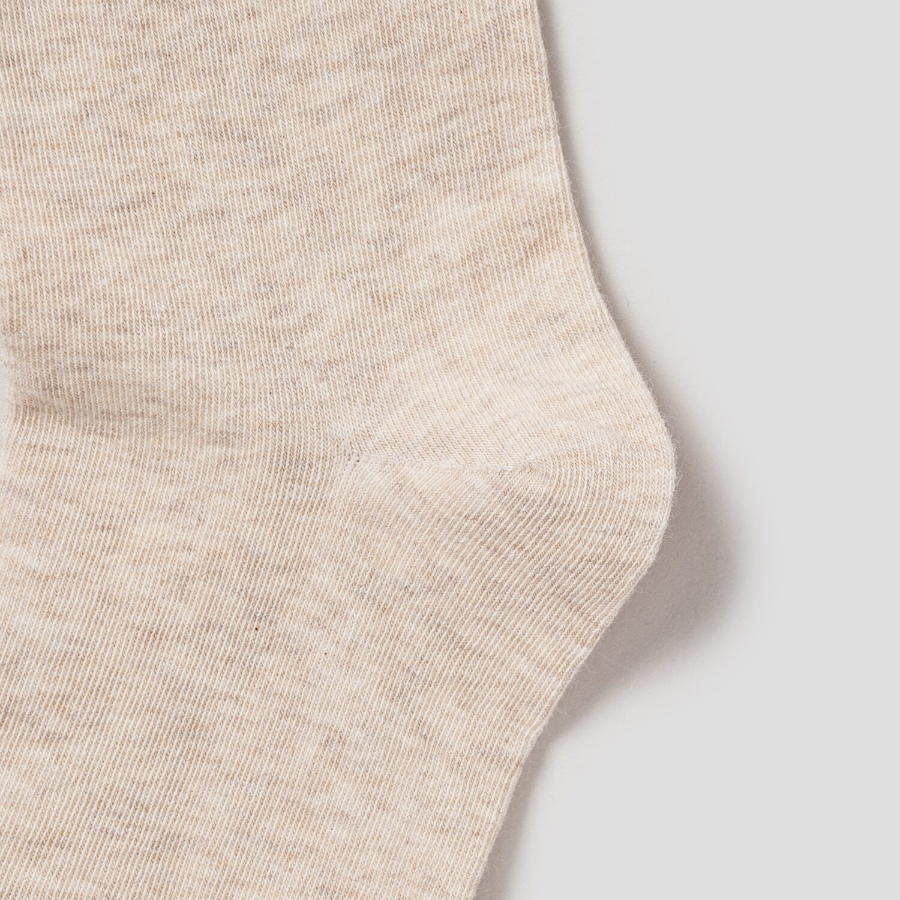 8 seconds Solid Socks — Beige