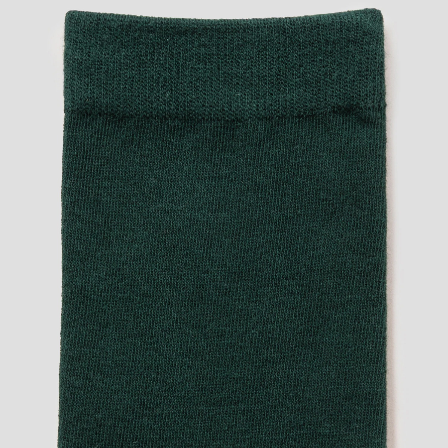 8 seconds Basic Solid Socks — Green