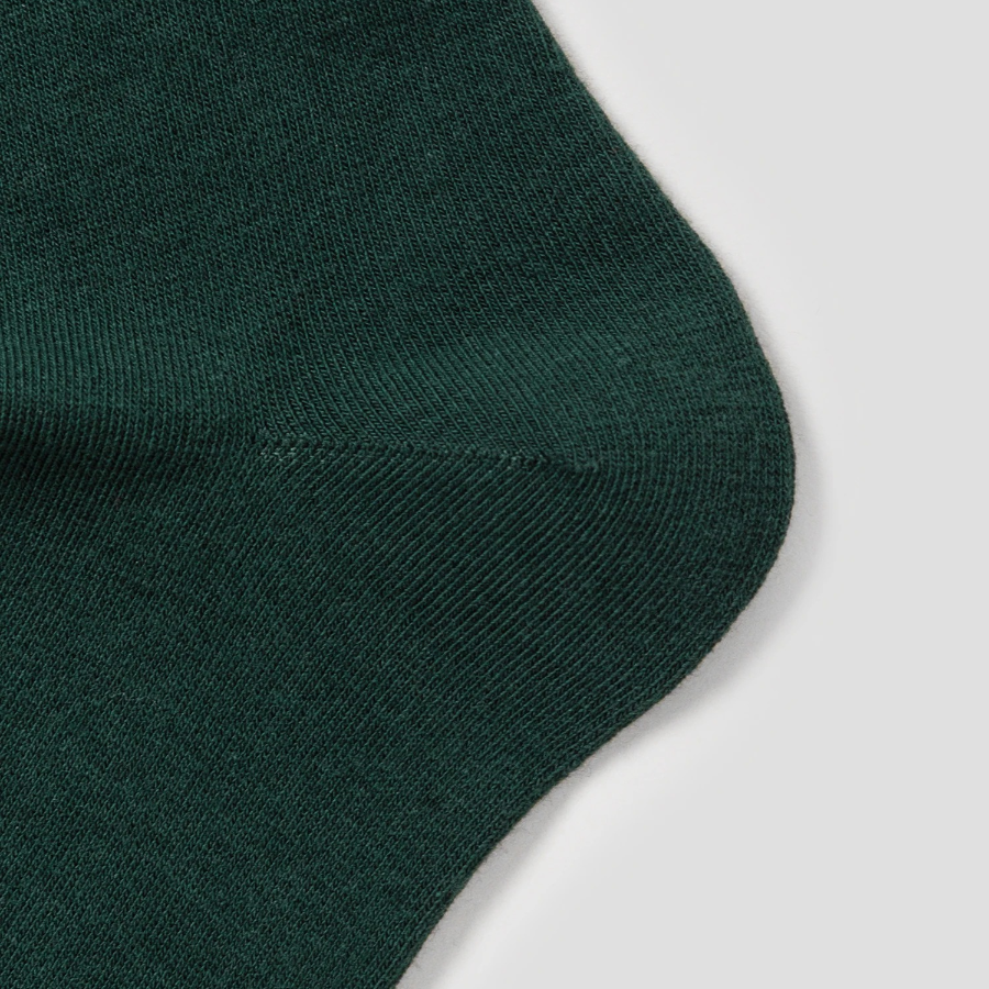 8 seconds Basic Solid Socks — Green