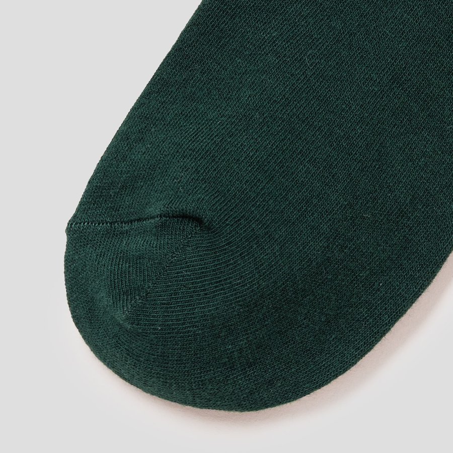 8 seconds Basic Solid Socks — Green