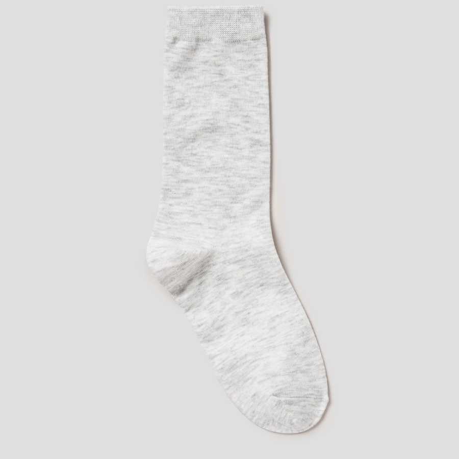 8 seconds Solid Socks — Light Grey