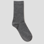 8 seconds Basic Solid Socks — Grey