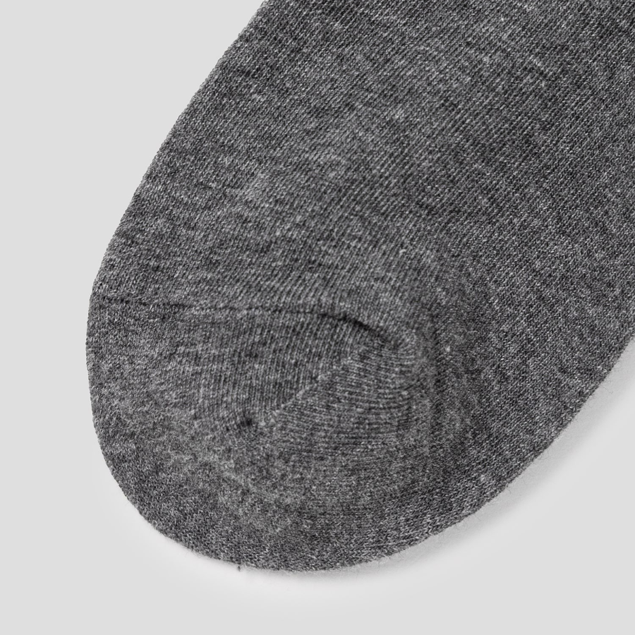 8 seconds Basic Solid Socks — Grey