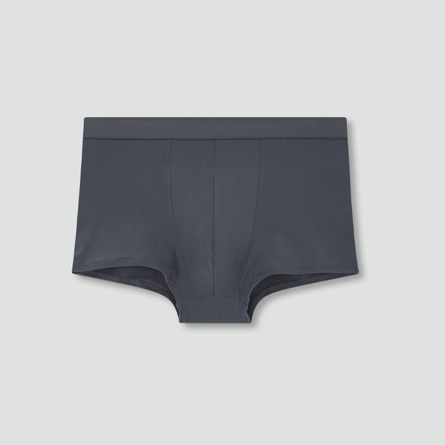 JAJU 720-Degree Stretch Butter Drawers Briefs – Charcoal