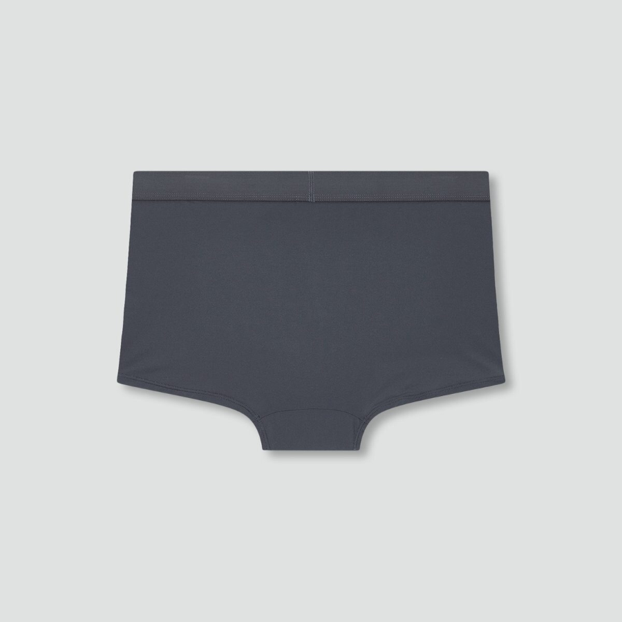 JAJU 720-Degree Stretch Butter Drawers Briefs – Charcoal