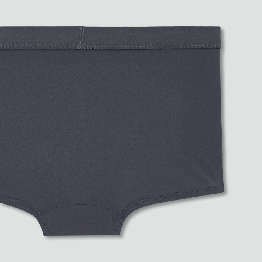 JAJU 720-Degree Stretch Butter Drawers Briefs – Charcoal