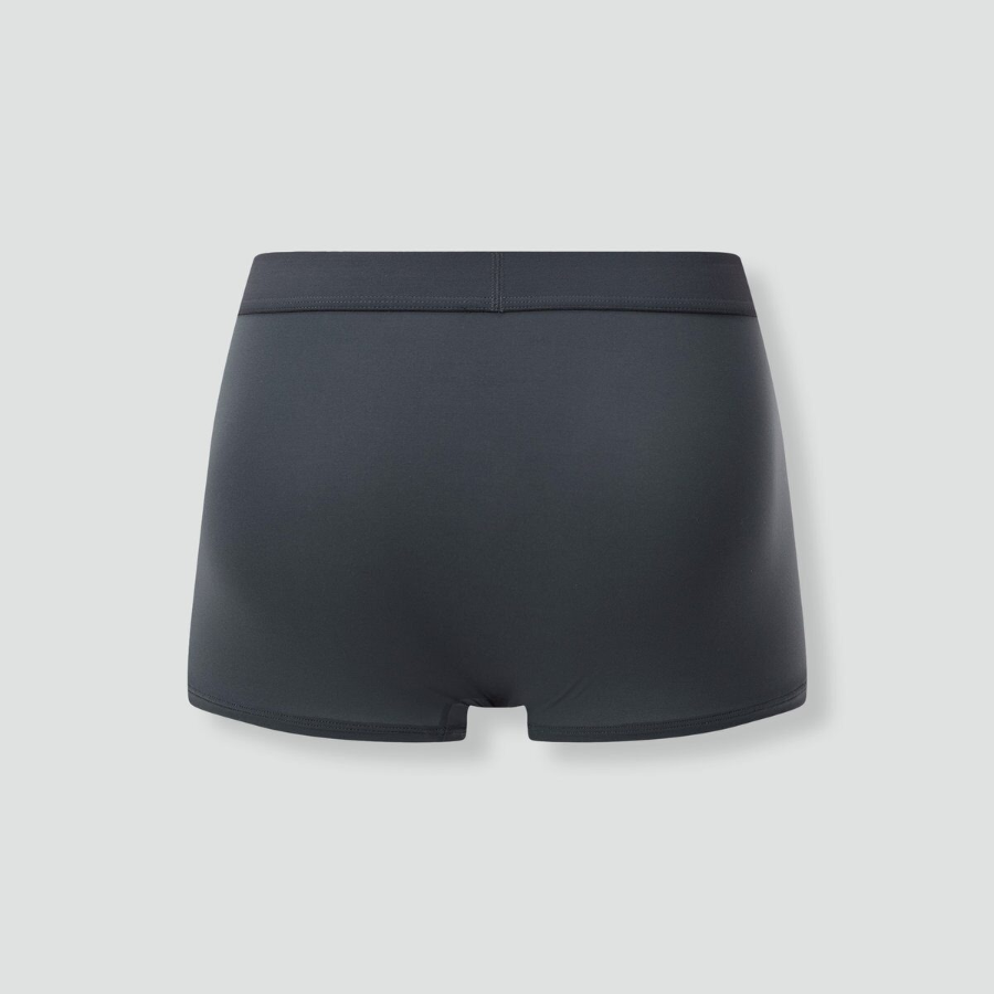 JAJU 720-Degree Stretch Butter Drawers Briefs – Charcoal