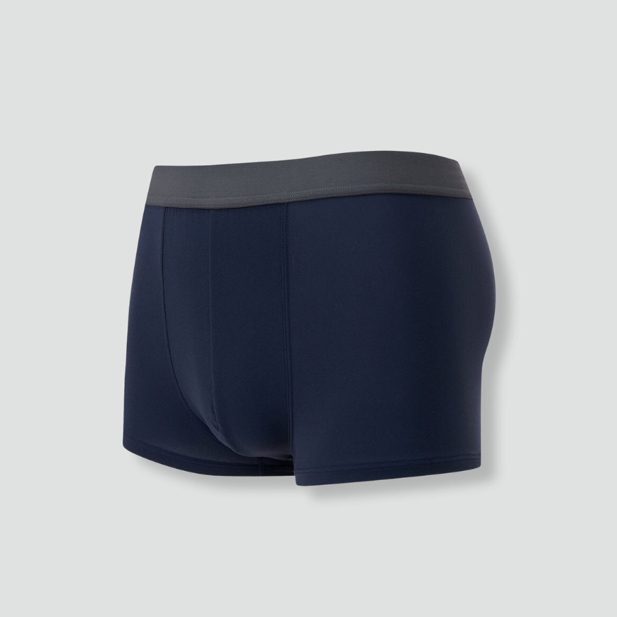 JAJU 720-Degree Stretch Butter Drawers Briefs – Navy