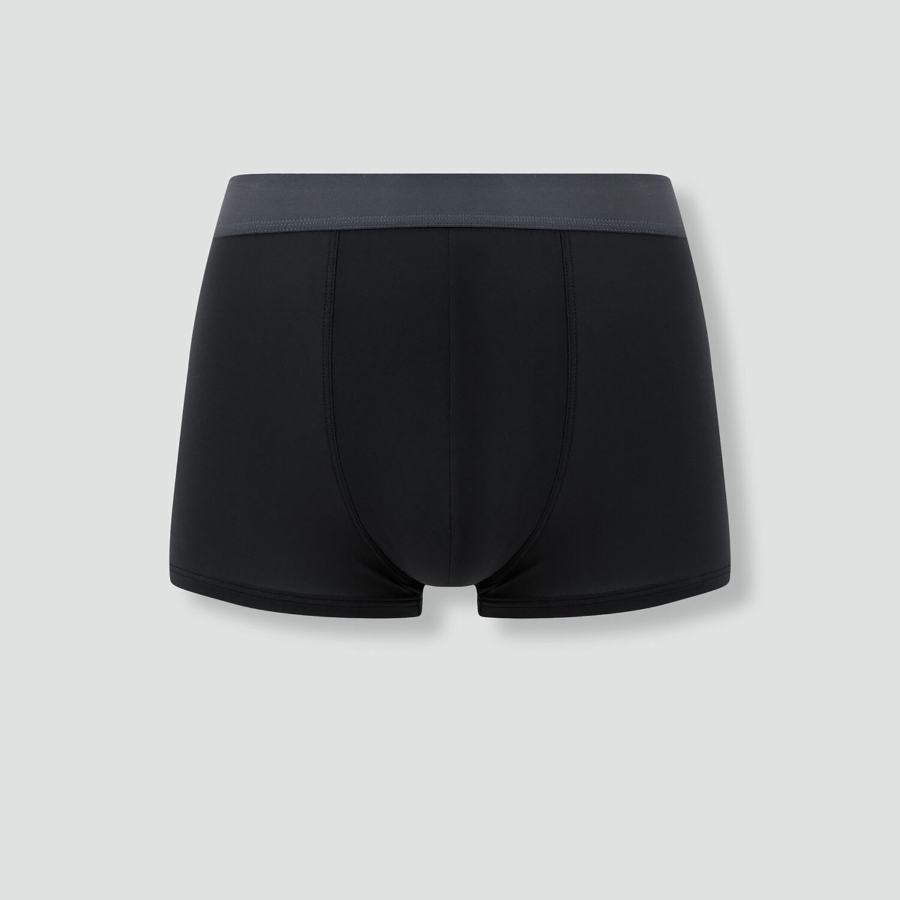 JAJU 720-Degree Stretch Butter Drawers Briefs – Black