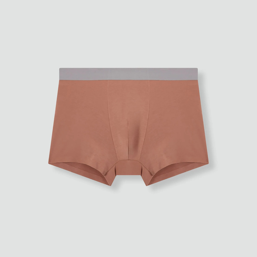 JAJU 120-Count Modal No-Line Drawers Briefs – Brick