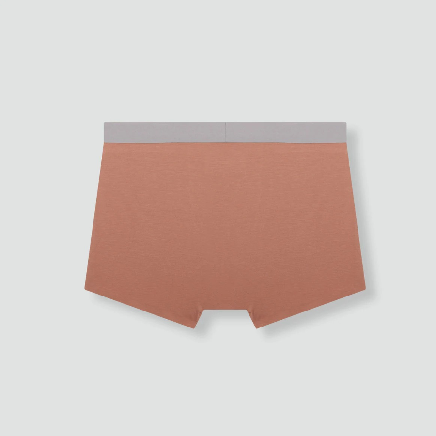 JAJU 120-Count Modal No-Line Drawers Briefs – Brick
