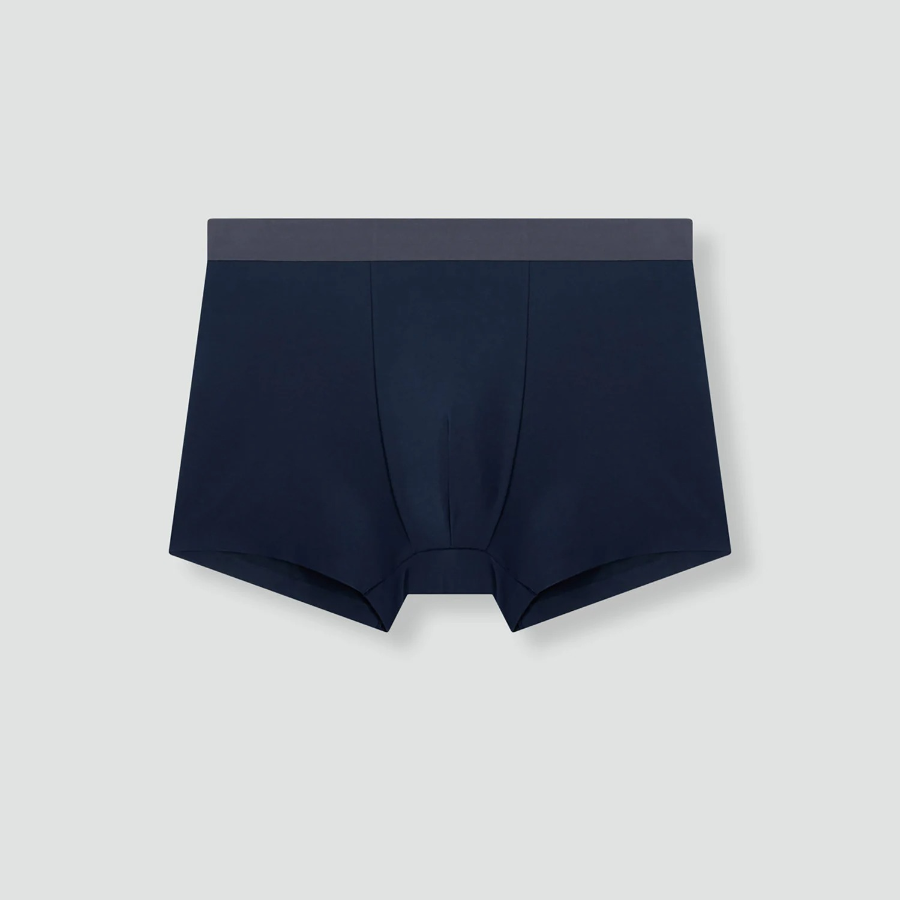 JAJU 120-Count Modal No-Line Drawers Briefs – Navy
