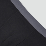 JAJU 120-Count Modal No-Line Drawers Briefs – Black