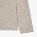 JAJU Double Cotton Loose Fit Pajama T-Shirt – Beige