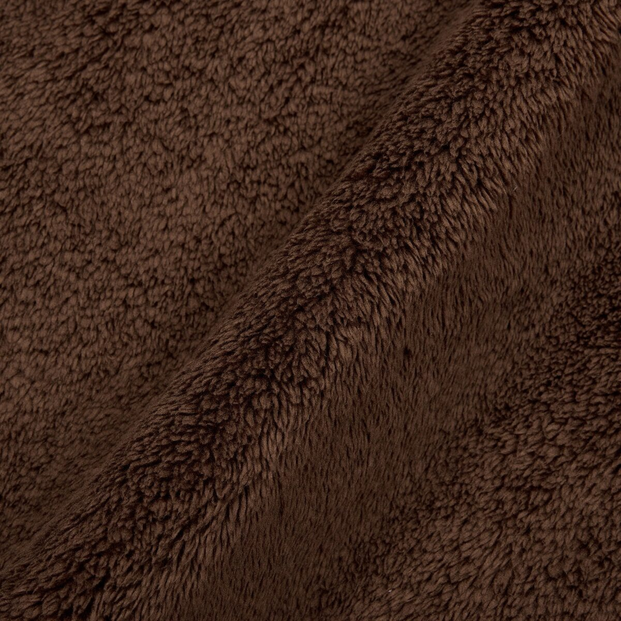 JAJU Microfiber Flat Collar Pajama Shirt – Brown