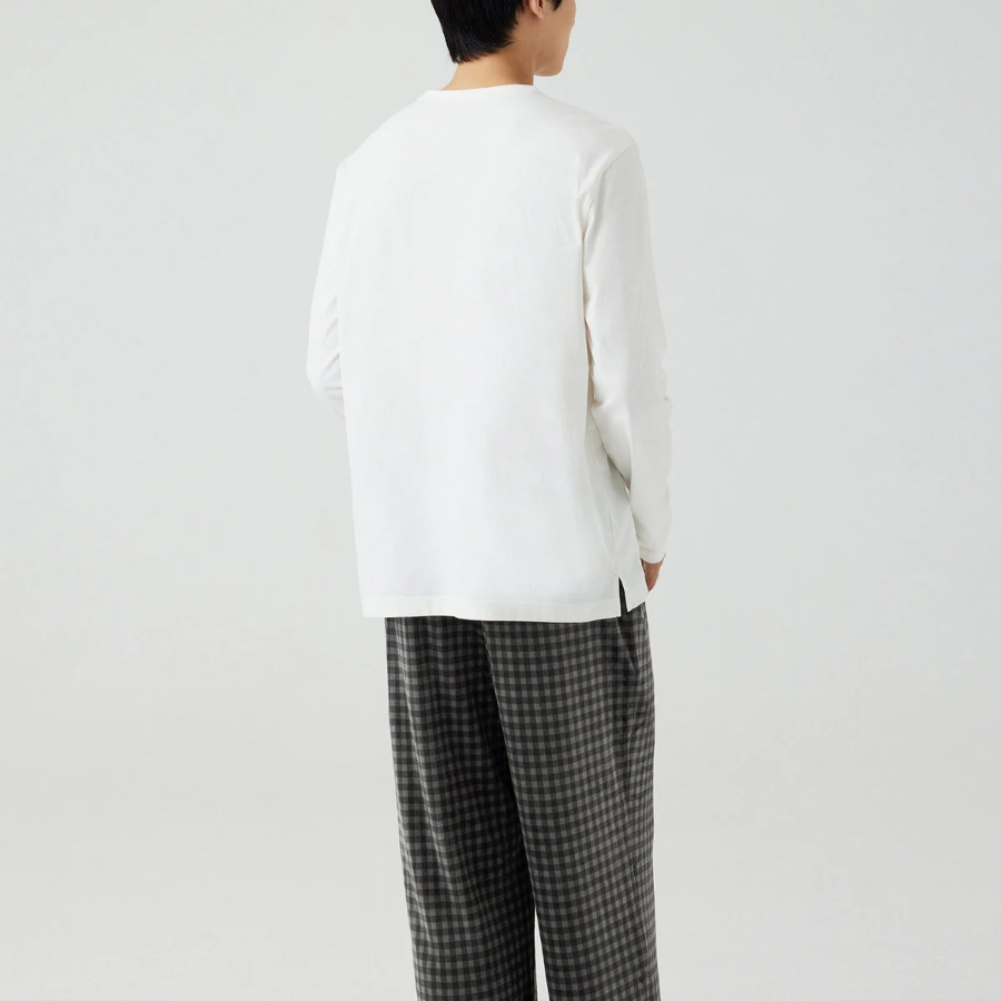 JAJU Flannel Pajama Pants – Dark Grey Check