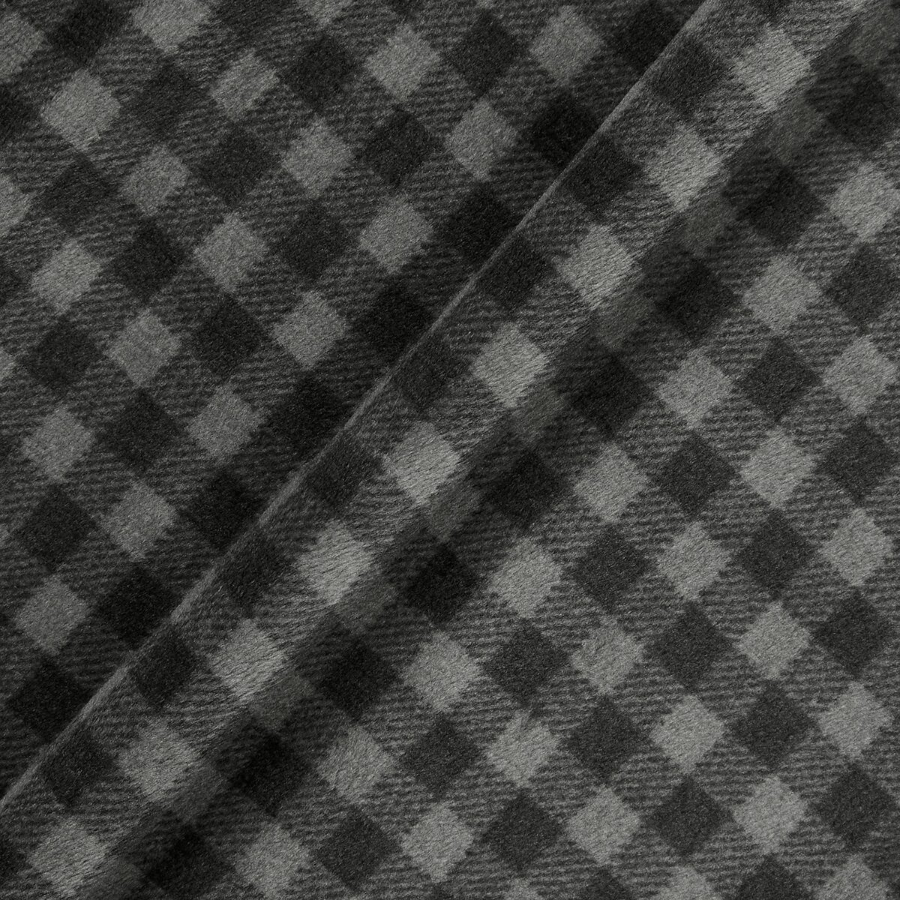 JAJU Flannel Pajama Pants – Dark Grey Check