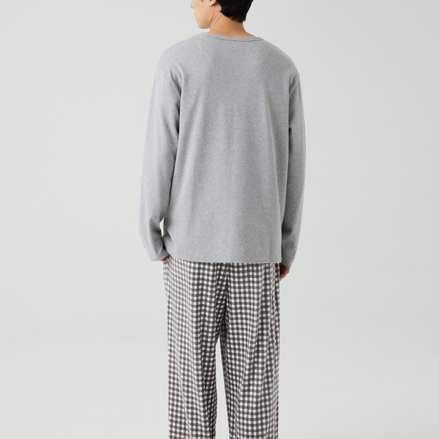 JAJU Mink Fleece Pajama Pants – Light Grey