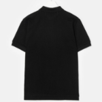 PLAY COMME DES GARCONS (Unisex) Red Heart Wappen Polo Shirt - Black