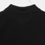 PLAY COMME DES GARCONS (Unisex) Red Heart Wappen Polo Shirt - Black