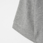 PLAY COMME DES GARCONS (Unisex) Double Black Heart Wappen Polo Shirt - Grey