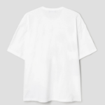 COMME DES GARCONS BLACK (Unisex) Cotton Jersey Nike Print - White