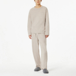 JAJU Double Cotton Pajama Pants – Beige