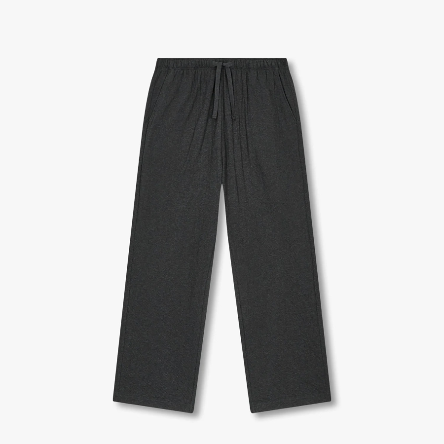 JAJU Double Cotton Pajama Pants – Charcoal