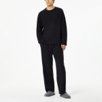 JAJU Double Cotton Pajama Pants – Charcoal