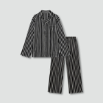 JAJU Mink Fleece Pajama Set – Dark Navy