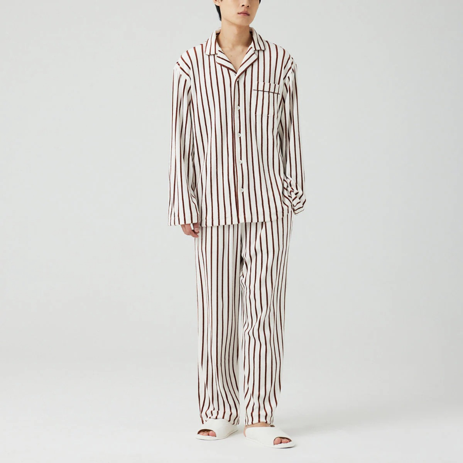 JAJU Mink Fleece Pajama Set – Light Brown