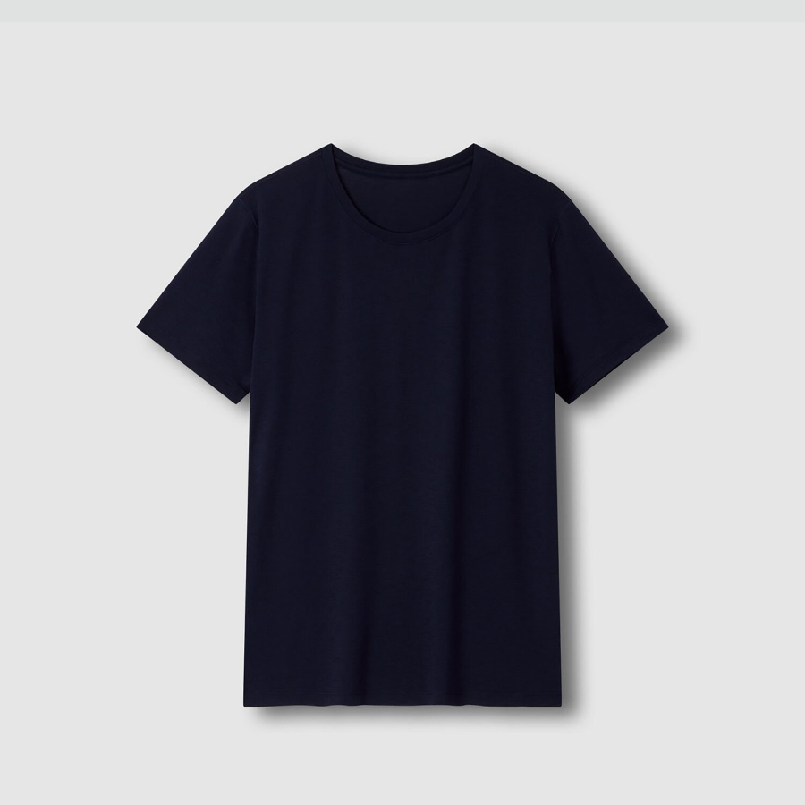 JAJU Rayon Inner T-Shirt – Navy