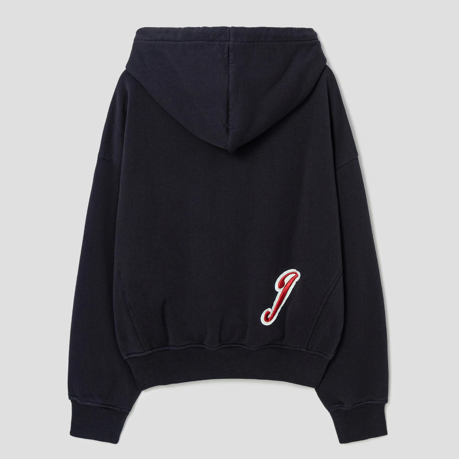 JACQUEMUS (Men) Le Hoodie Gio - Varsity Patch Navy