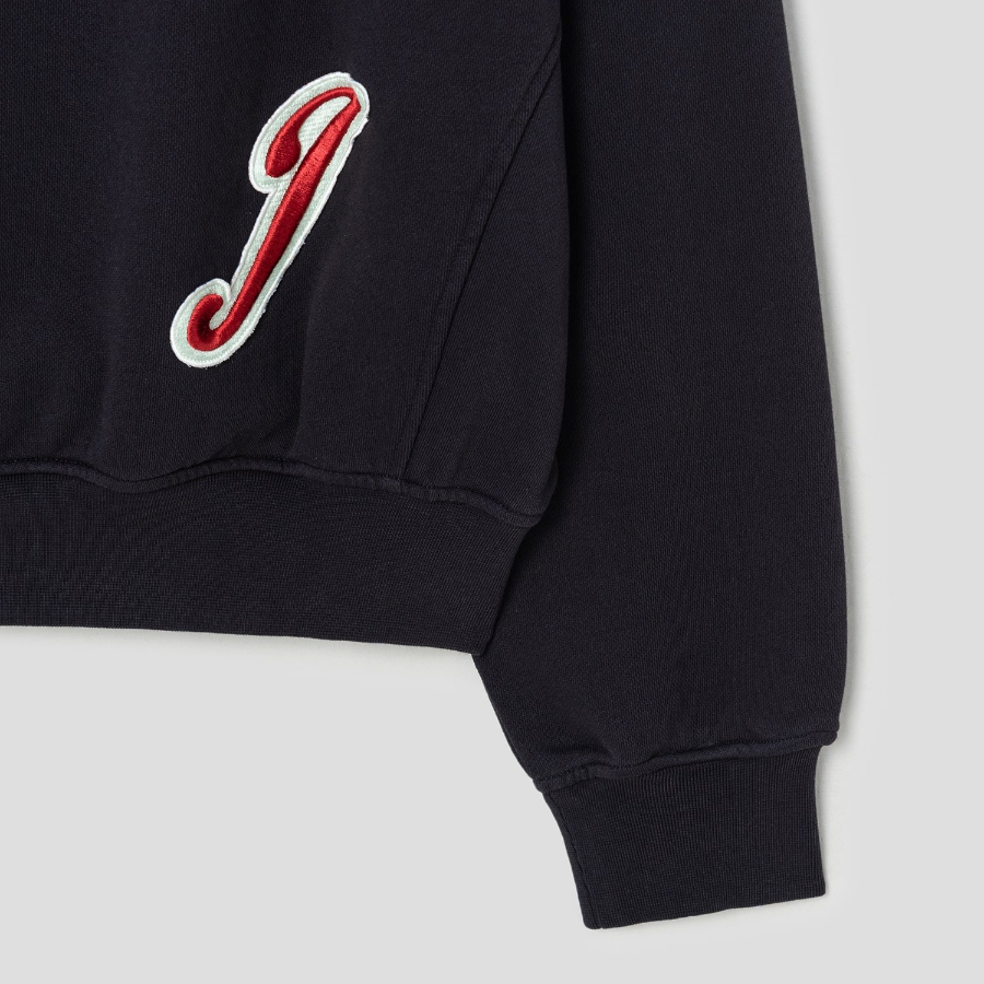 JACQUEMUS (Men) Le Hoodie Gio - Varsity Patch Navy