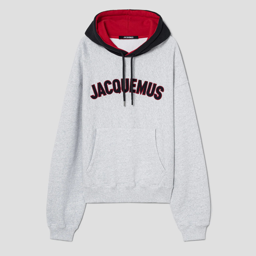 JACQUEMUS (Men) Le Hoodie Baseball - Grey