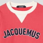 JACQUEMUS (Men) Le Sweatshirt Baseball - Red