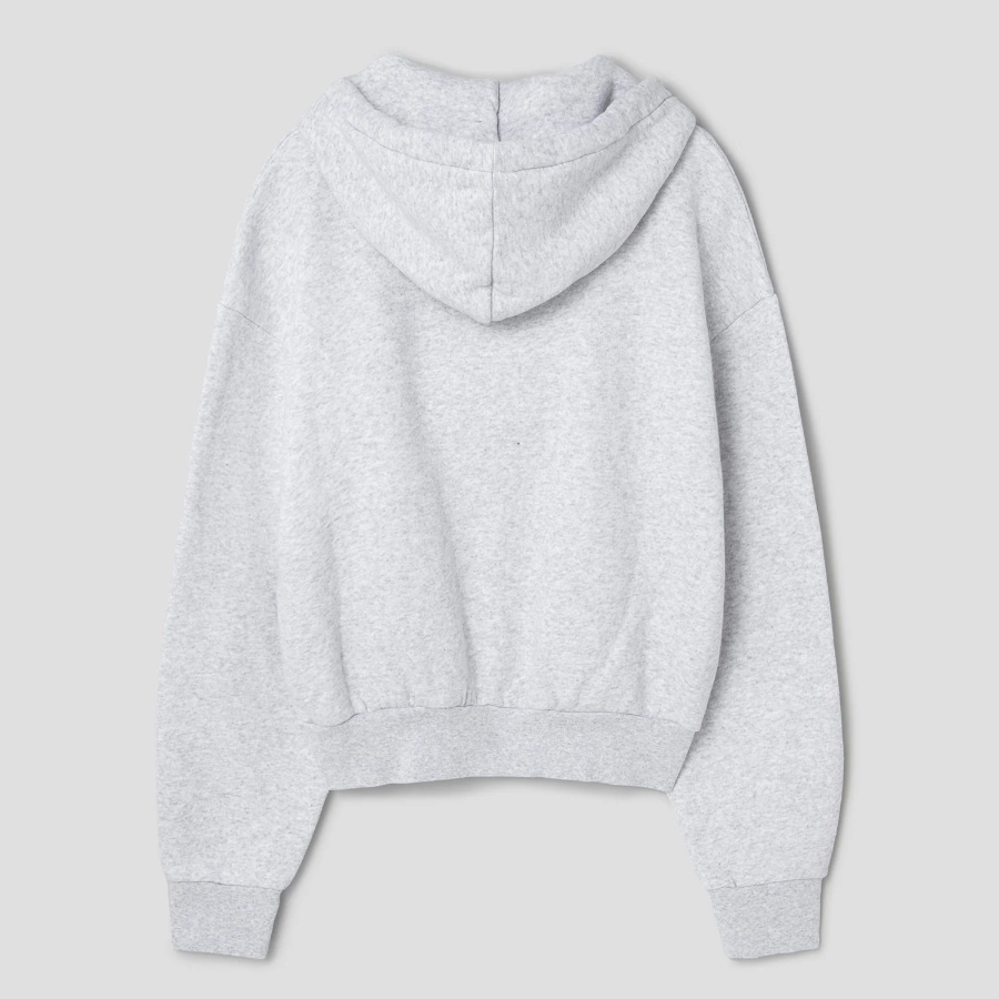 JACQUEMUS (Men) Le Hoodie Corto - Uni Club Grey
