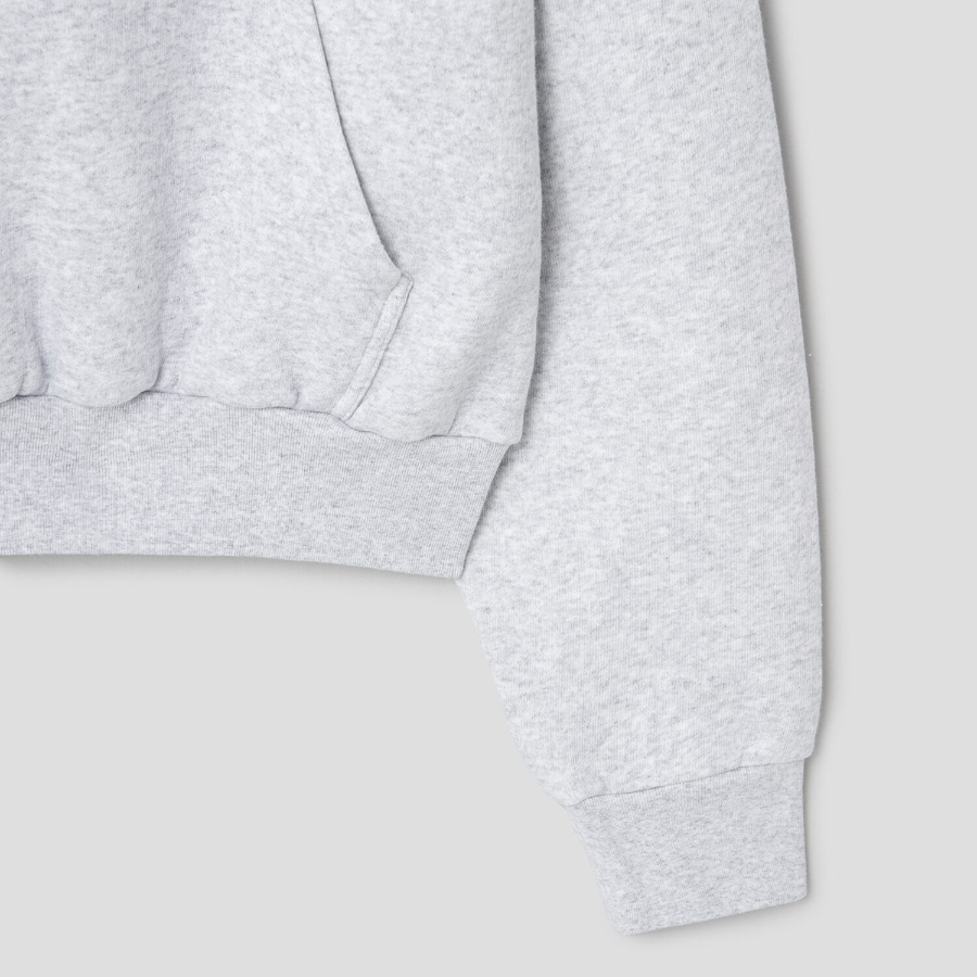 JACQUEMUS (Men) Le Hoodie Corto - Uni Club Grey