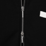 JACQUEMUS (Men) Le Hoodie Zip Gros Grain - Black