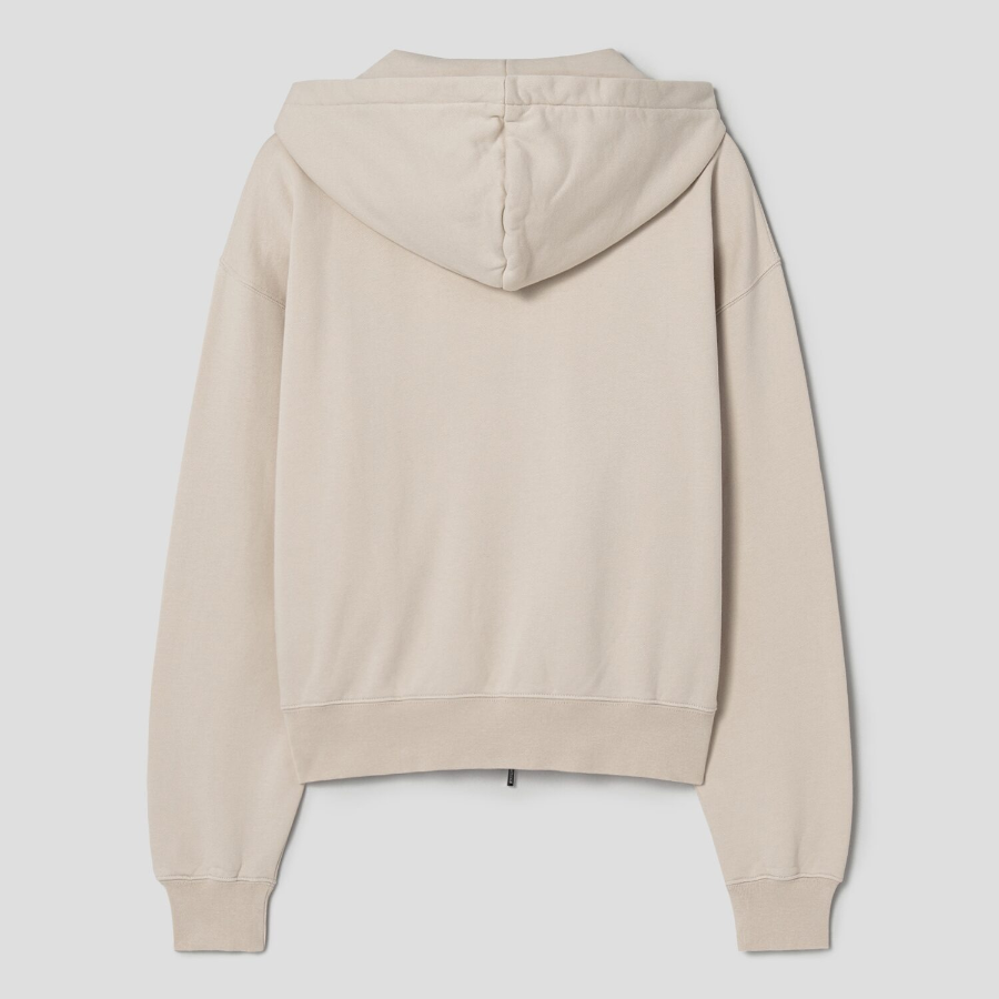 JACQUEMUS (Men) Le Hoodie Zip Gros Grain - Beige