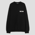 JACQUEMUS (Men) Le Sweatshirt Gros Grain - Black