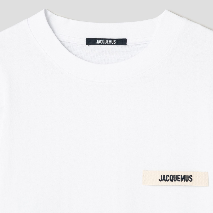 JACQUEMUS (Men) Le Tshirt Gros Grain Ml - White
