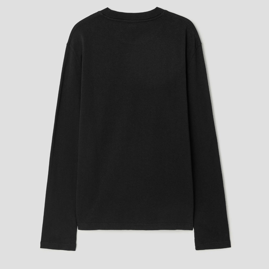 JACQUEMUS (Men) Le Tshirt Gros Grain Ml - Black