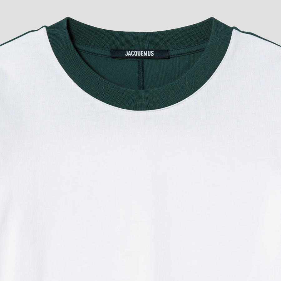 JACQUEMUS (Men) Le Tshirt Baseball Ml - Multi-Green