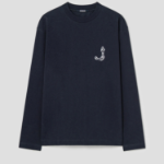 JACQUEMUS (Men) Le Tshirt Mer√Ô Ml - Dark Navy