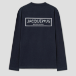 JACQUEMUS (Men) Le Tshirt Mer√Ô Ml - Dark Navy