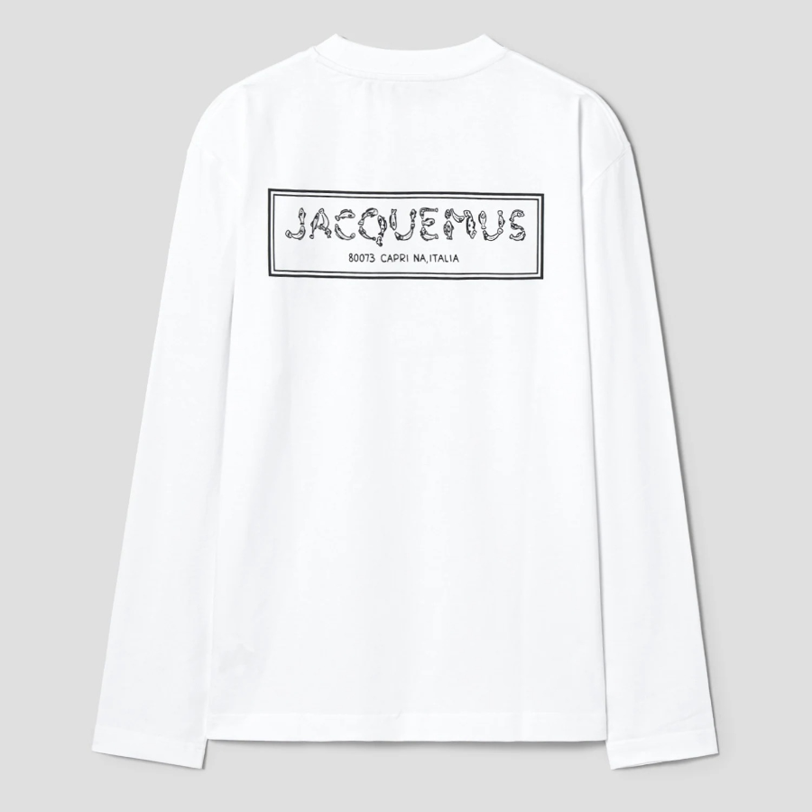 JACQUEMUS (Men) Le Tshirt Mer√Ô Ml - White