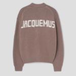JACQUEMUS (Men) Le Cardigan Jacquemus - Light Brown
